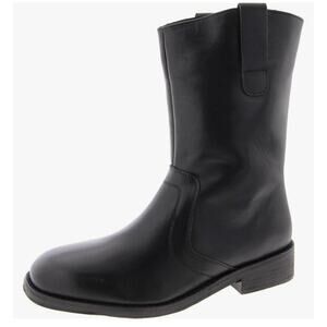 Free People Easton Equestrian Black Leather Womens Size 6.5 (37.5) NEW!